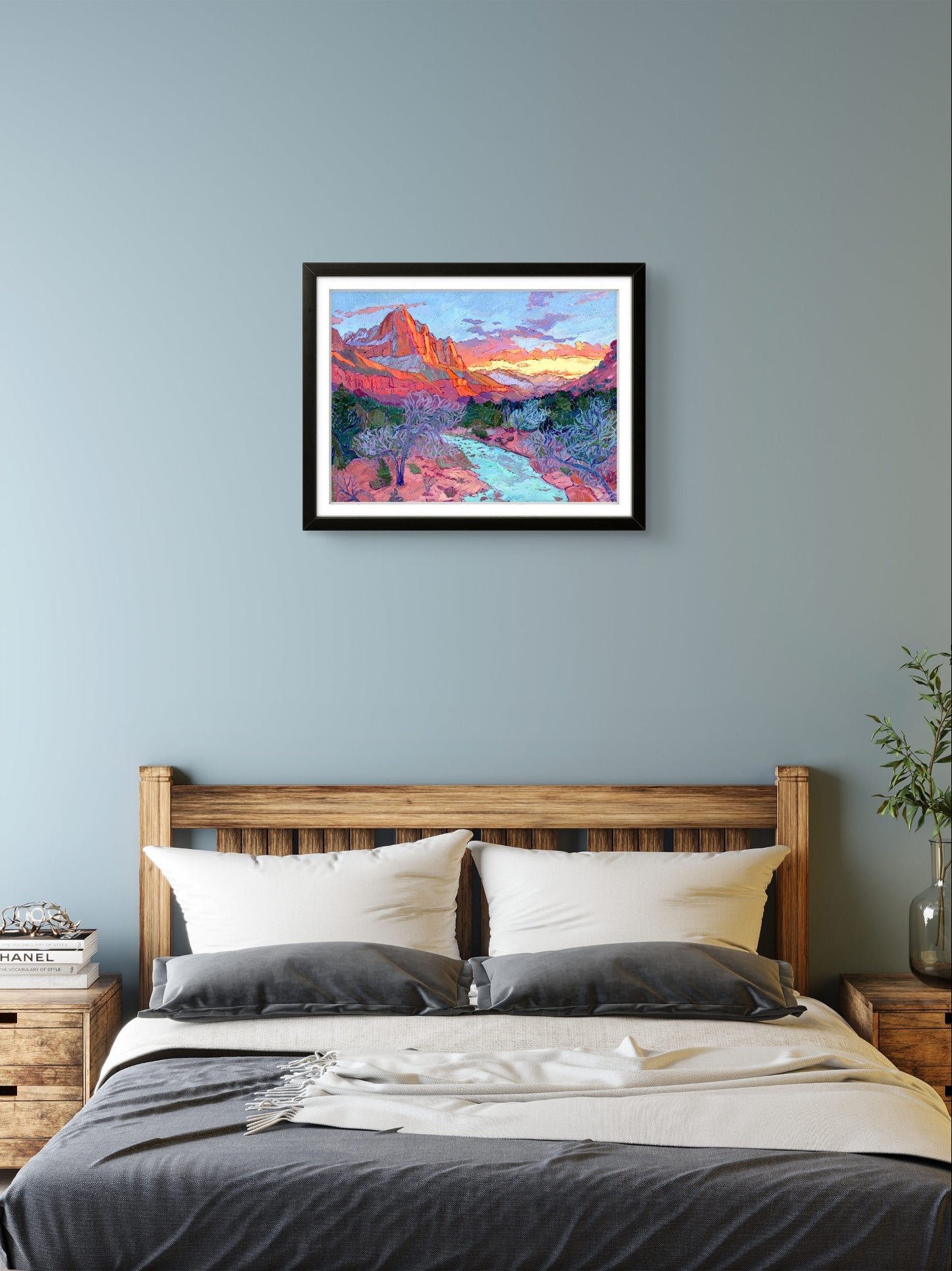 Last Light on the Watchman Print