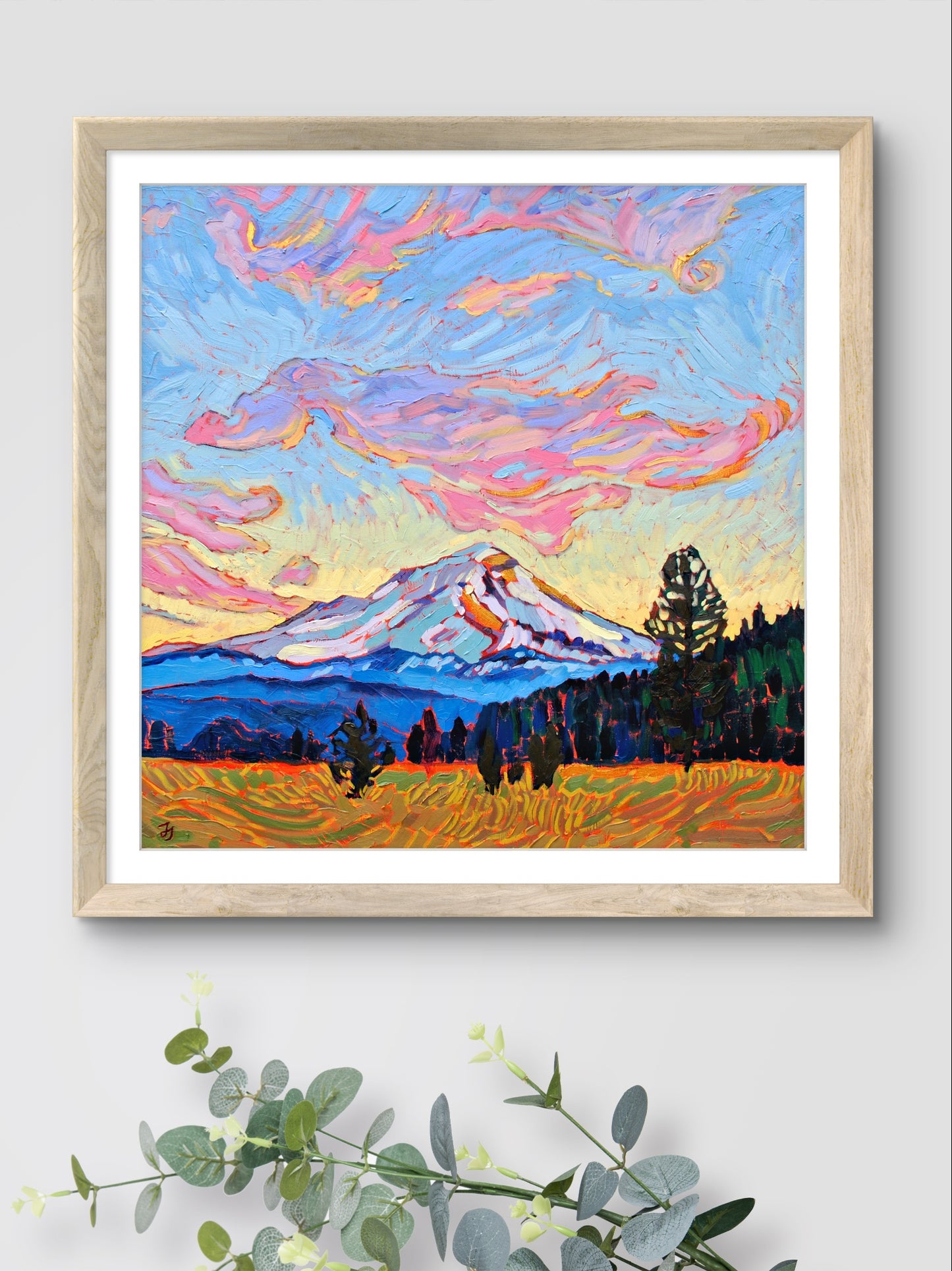 Shasta at Dawn Print