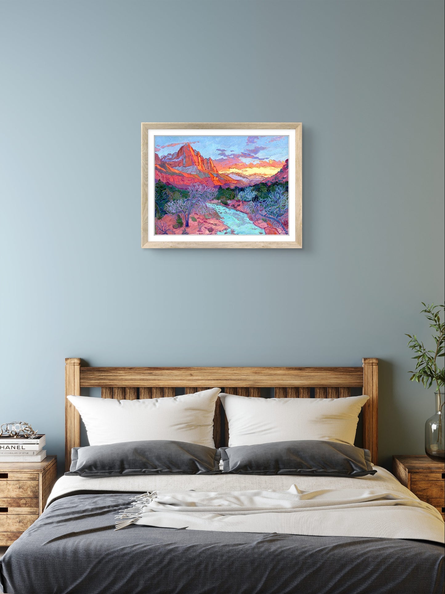 Last Light on the Watchman Print