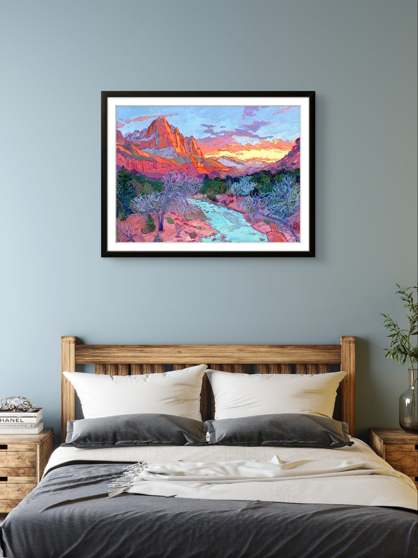 Last Light on the Watchman Print