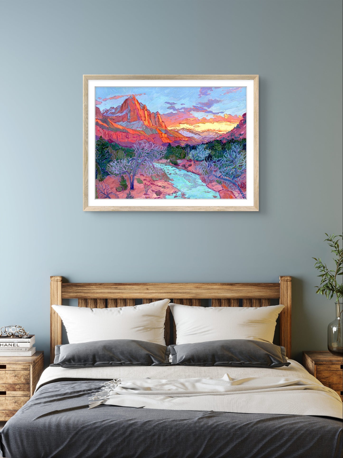 Last Light on the Watchman Print