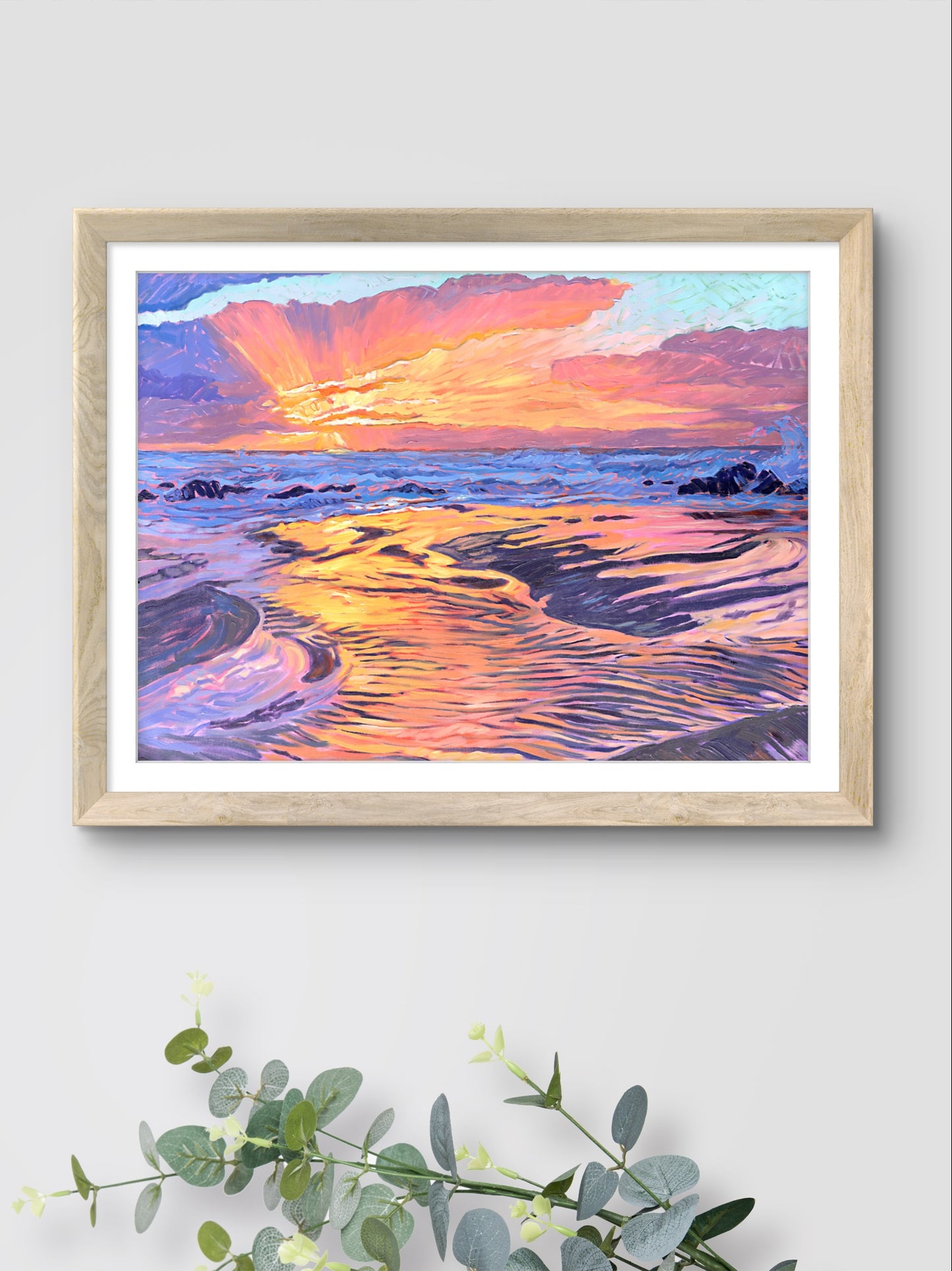 Fire and Water Print