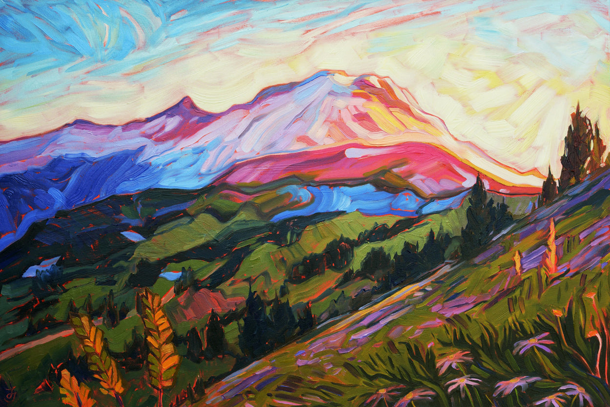 High Mountain Summer Print