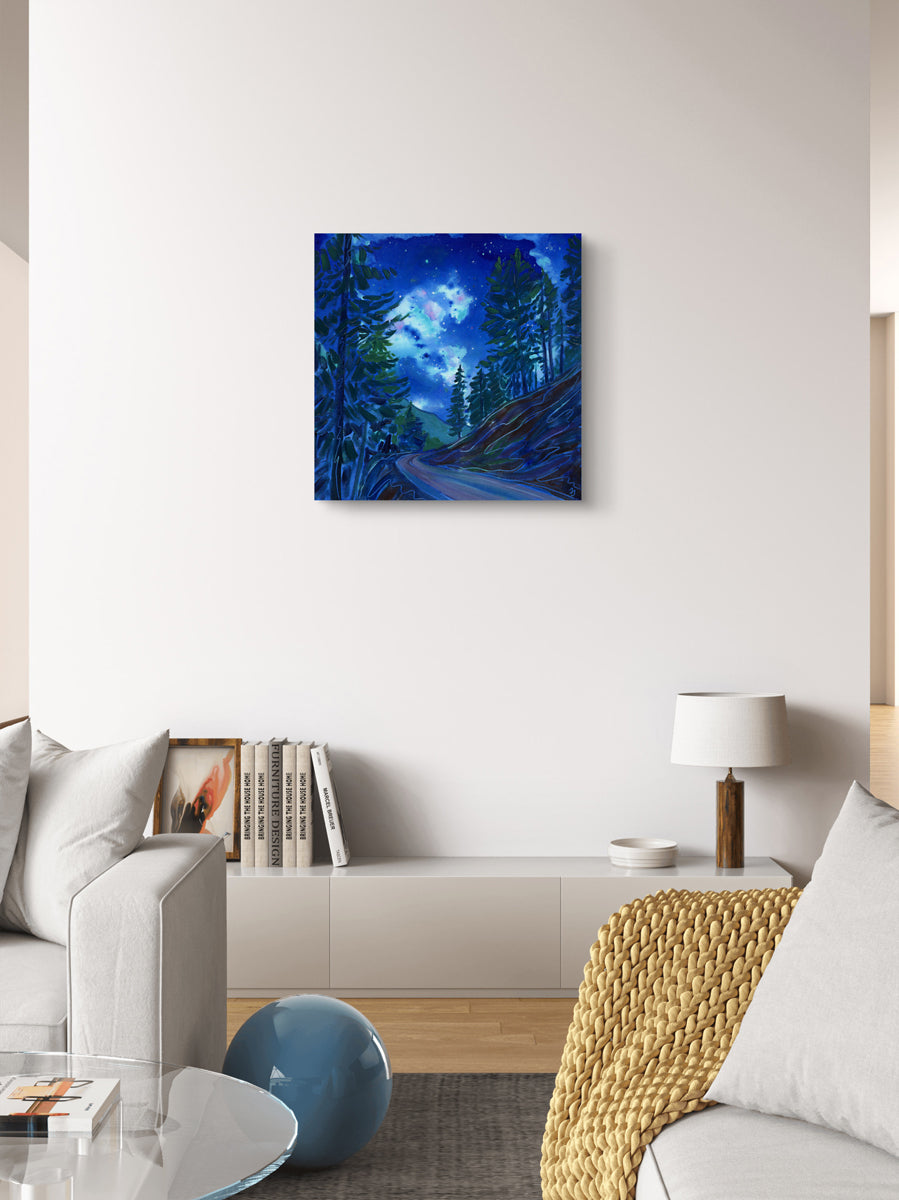 Starlit Road Print