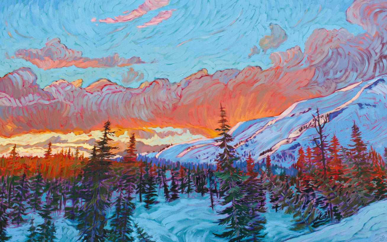 Vista at the Treeline Print
