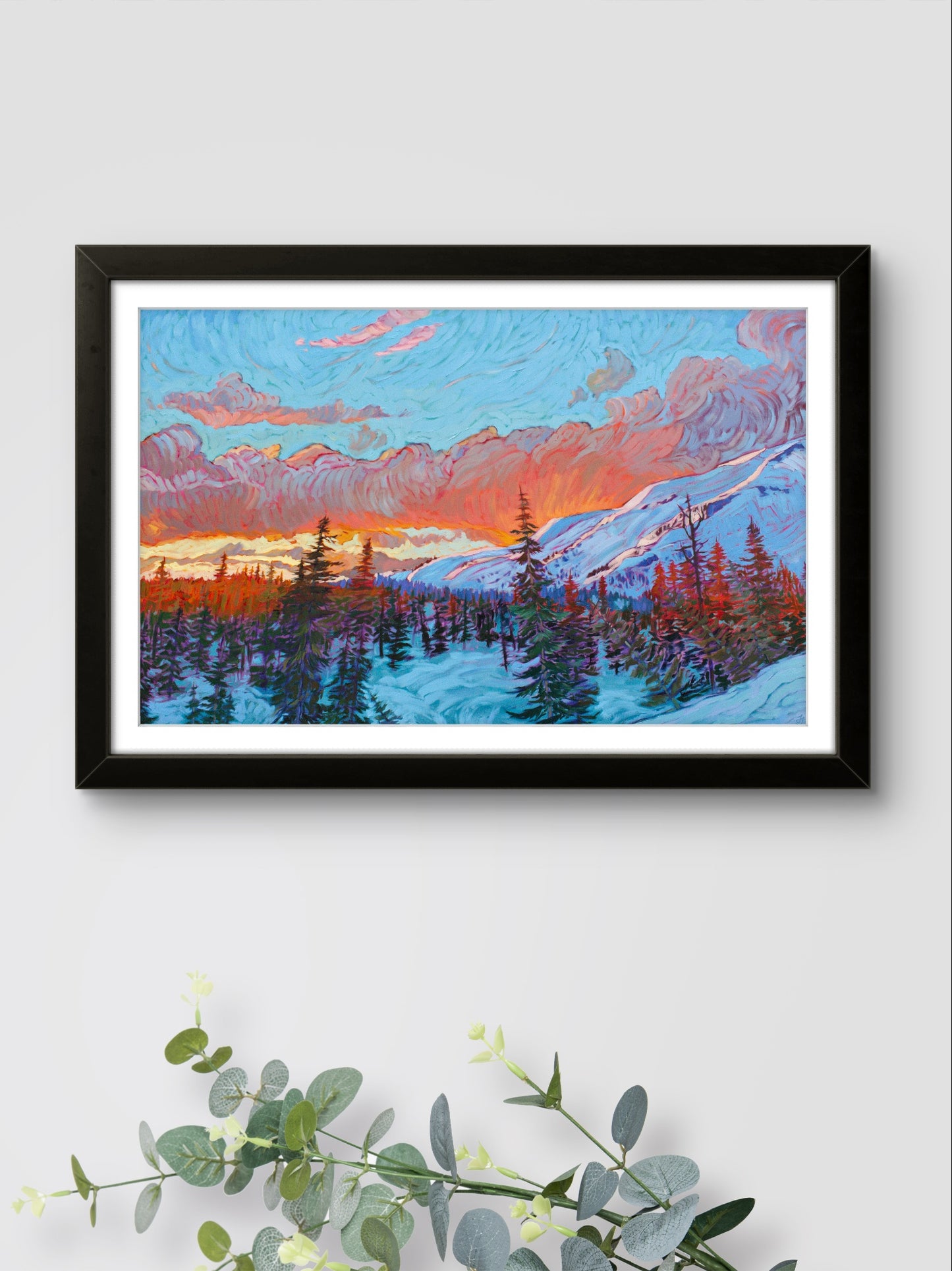 Vista at the Treeline Print