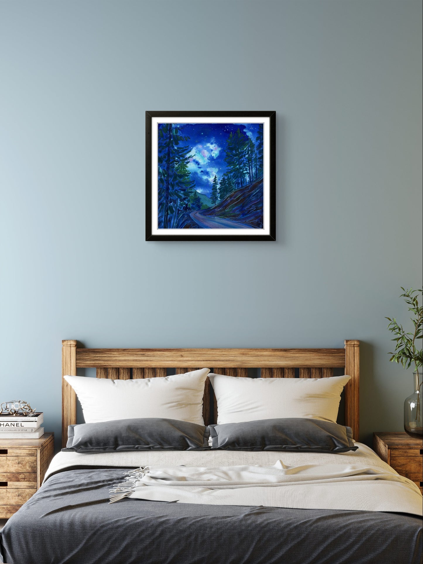 Starlit Road Print