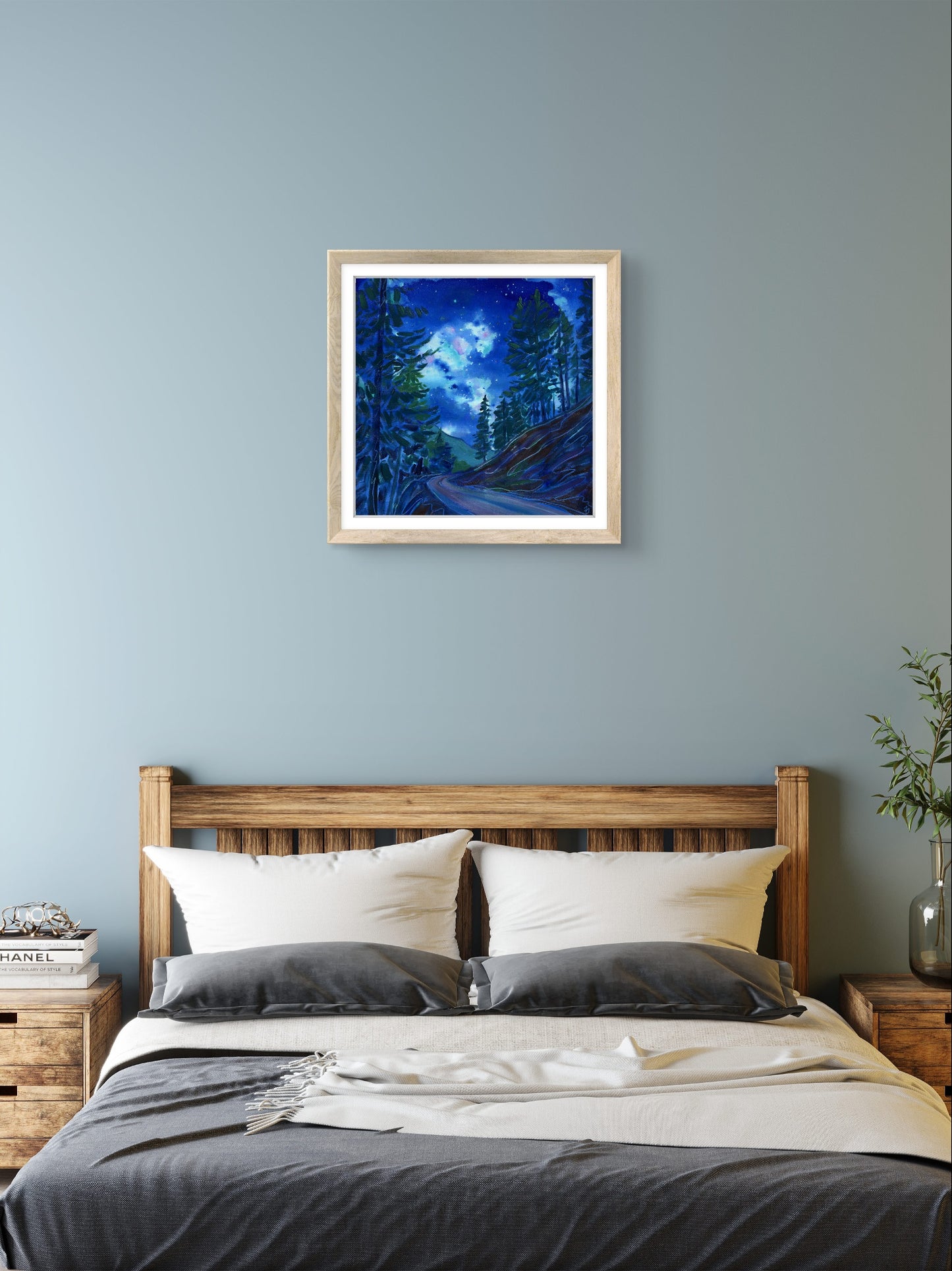 Starlit Road Print