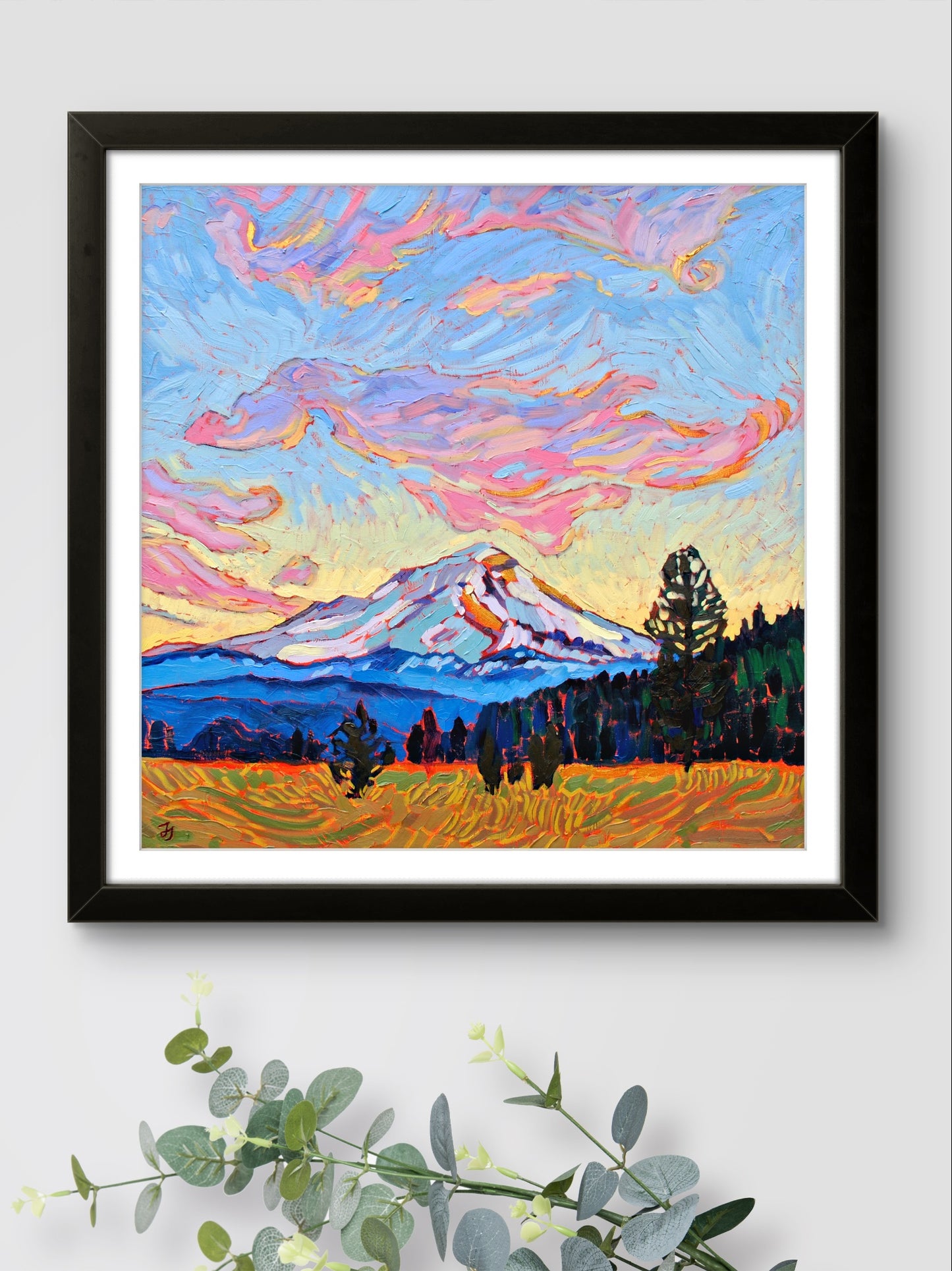 Shasta at Dawn Print