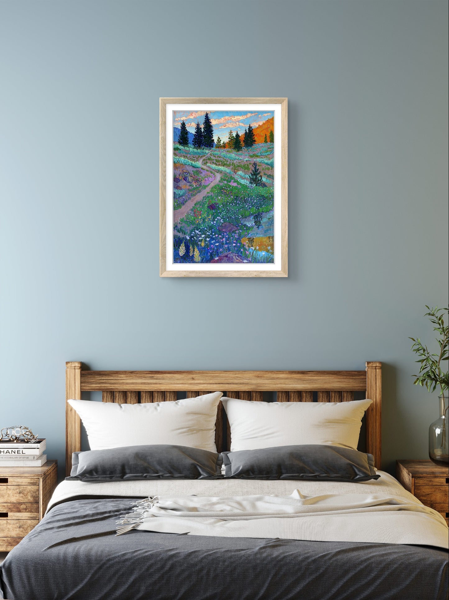 Wildflowers and Sage Print