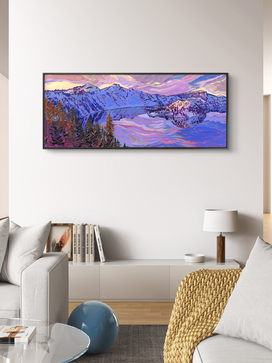 Deep Reflections Archival Canvas Print