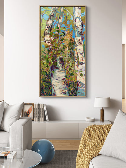 Symphony of Leaves Archival Canvas Print