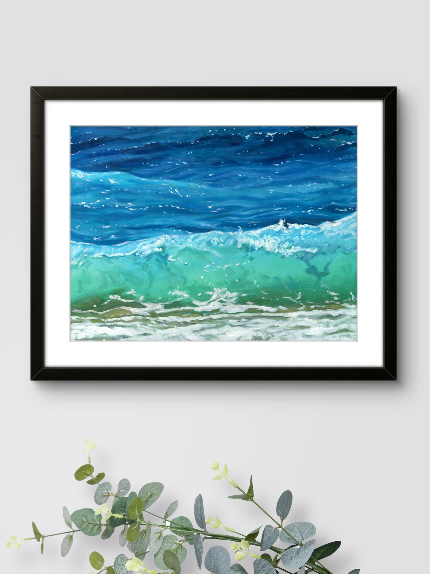 Crystal Wave Print