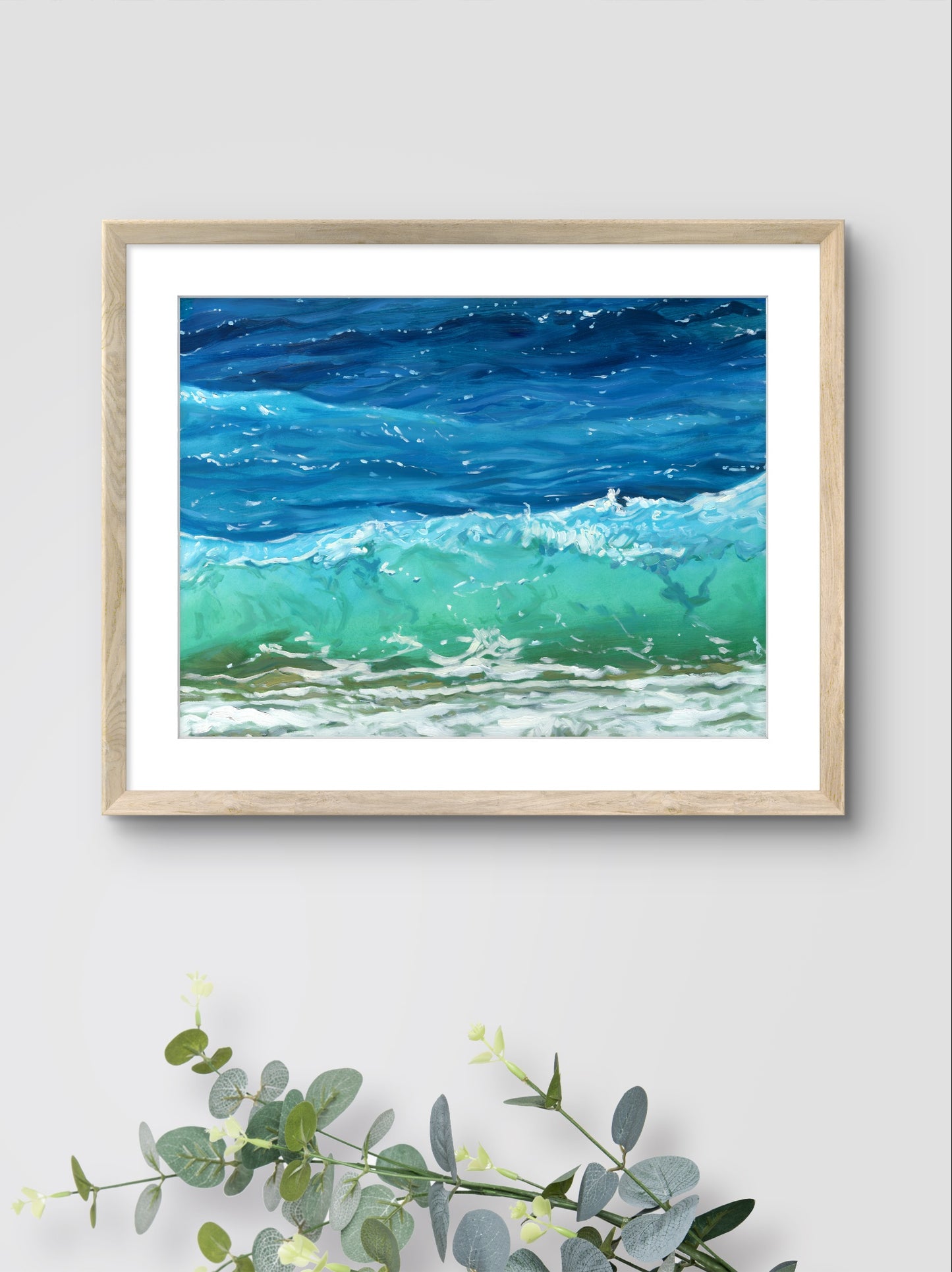 Crystal Wave Print