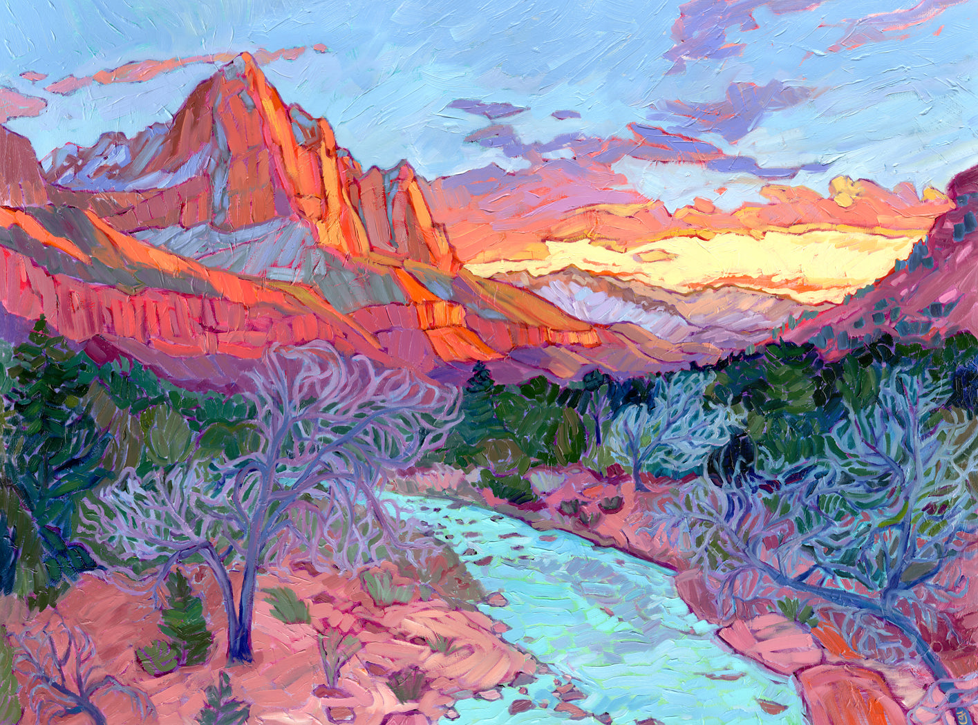 (NEW) Set of Six Mini Art Prints - Landscapes